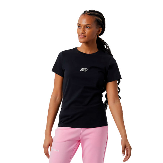 Jersey New Balance Essentials Mujer Black - Fútbol Emotion