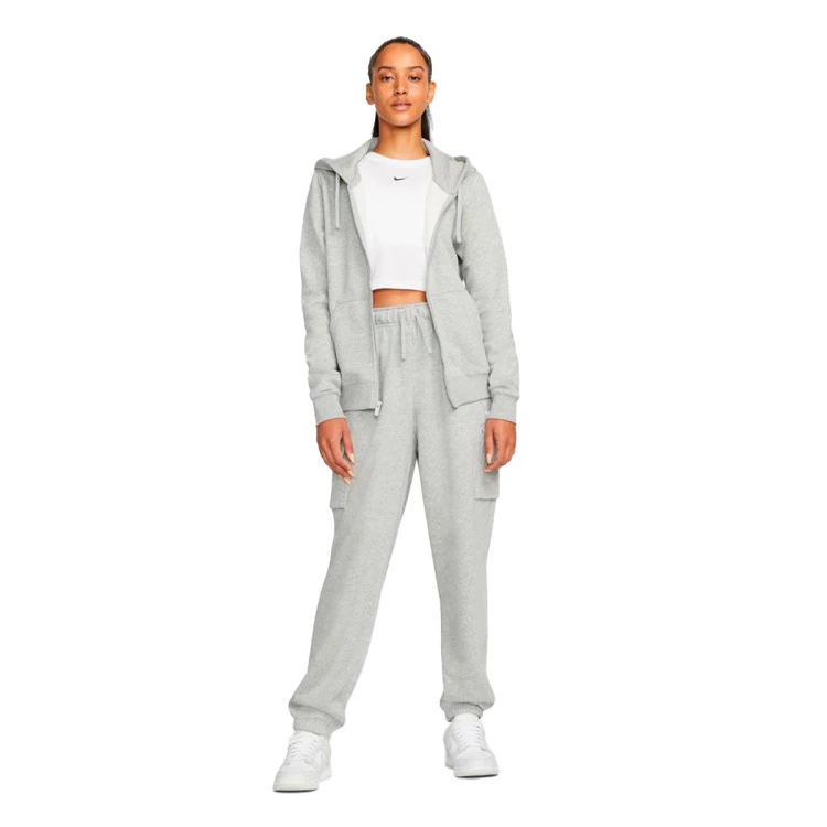 chaqueta-nike-sportswear-club-fleece-mujer-dk-grey-heather-white-4