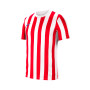 Striped Division IV m/c-University Red-White