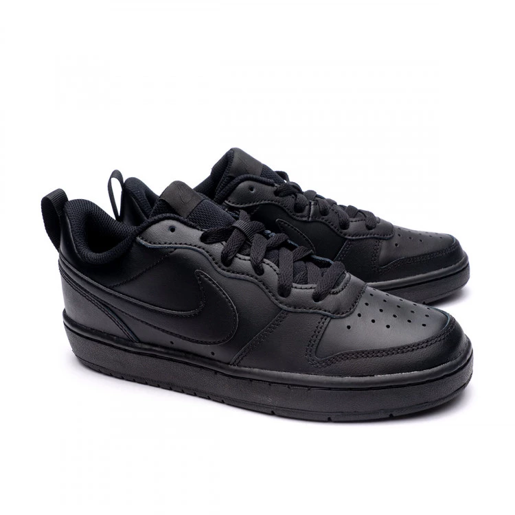 Trainers Nike Kids Court Borough Low 2 Black Futbol Emotion