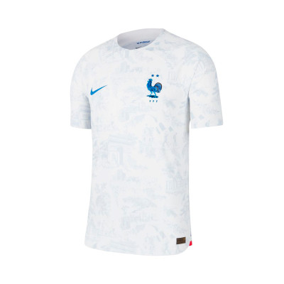 filosofía barril Contemporáneo Camiseta Nike Francia Segunda Equipación Match Mundial Qatar 2022  White-Game Royal - Fútbol Emotion
