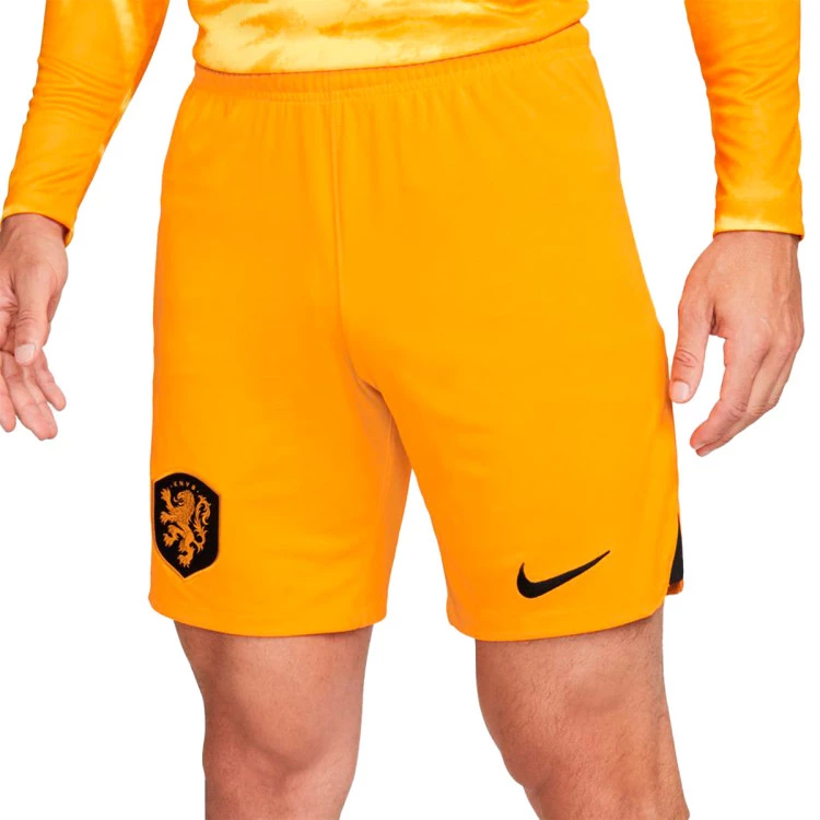 pantalon-corto-nike-holanda-primera-equipacion-stadium-mundial-qatar-2022-orange-peel-black-0