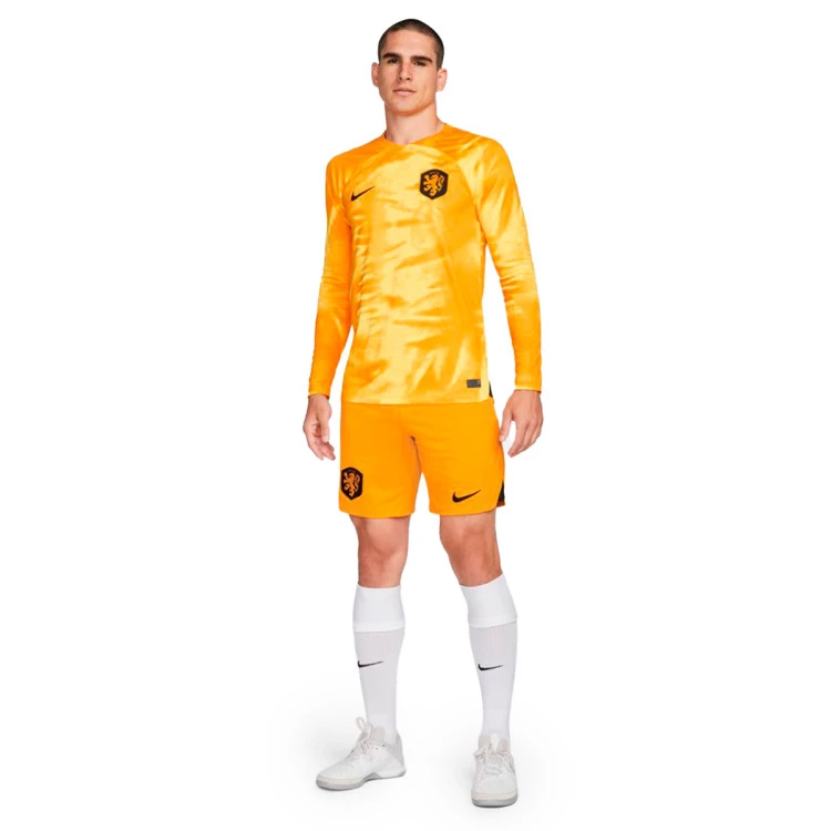 pantalon-corto-nike-holanda-primera-equipacion-stadium-mundial-qatar-2022-orange-peel-black-3