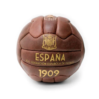 Historical Royal Spanish Football Federation RFEF 1909 Ball