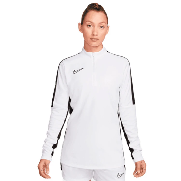 sudadera-nike-academy-23-drill-top-mujer-white-black-2