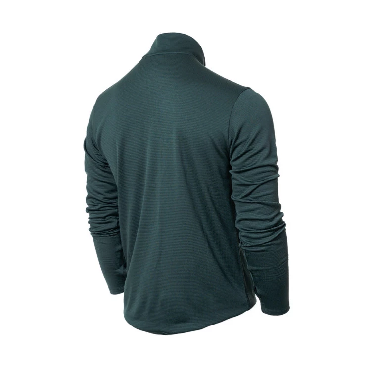 sudadera-nike-team-agility-logo-pacer-half-zip-oakland-athletics-pro-green-2