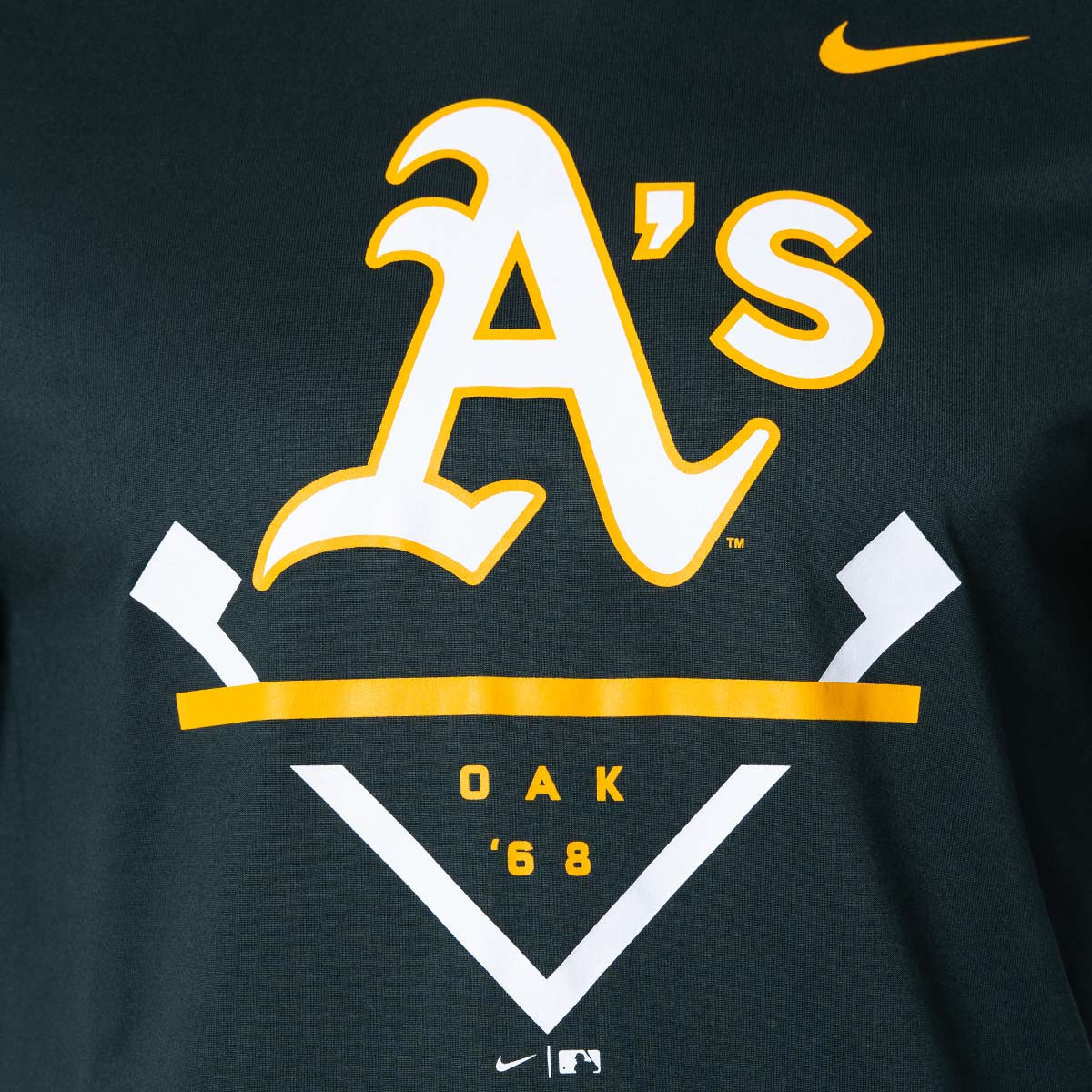 Nike Dri-FIT Icon Legend (MLB Oakland Athletics) Men's T-Shirt.