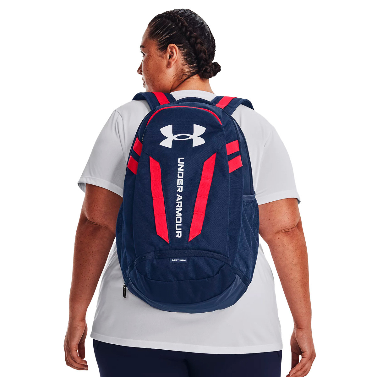  Under Armour Team Hustle 5.0 Backpack - Embroidered