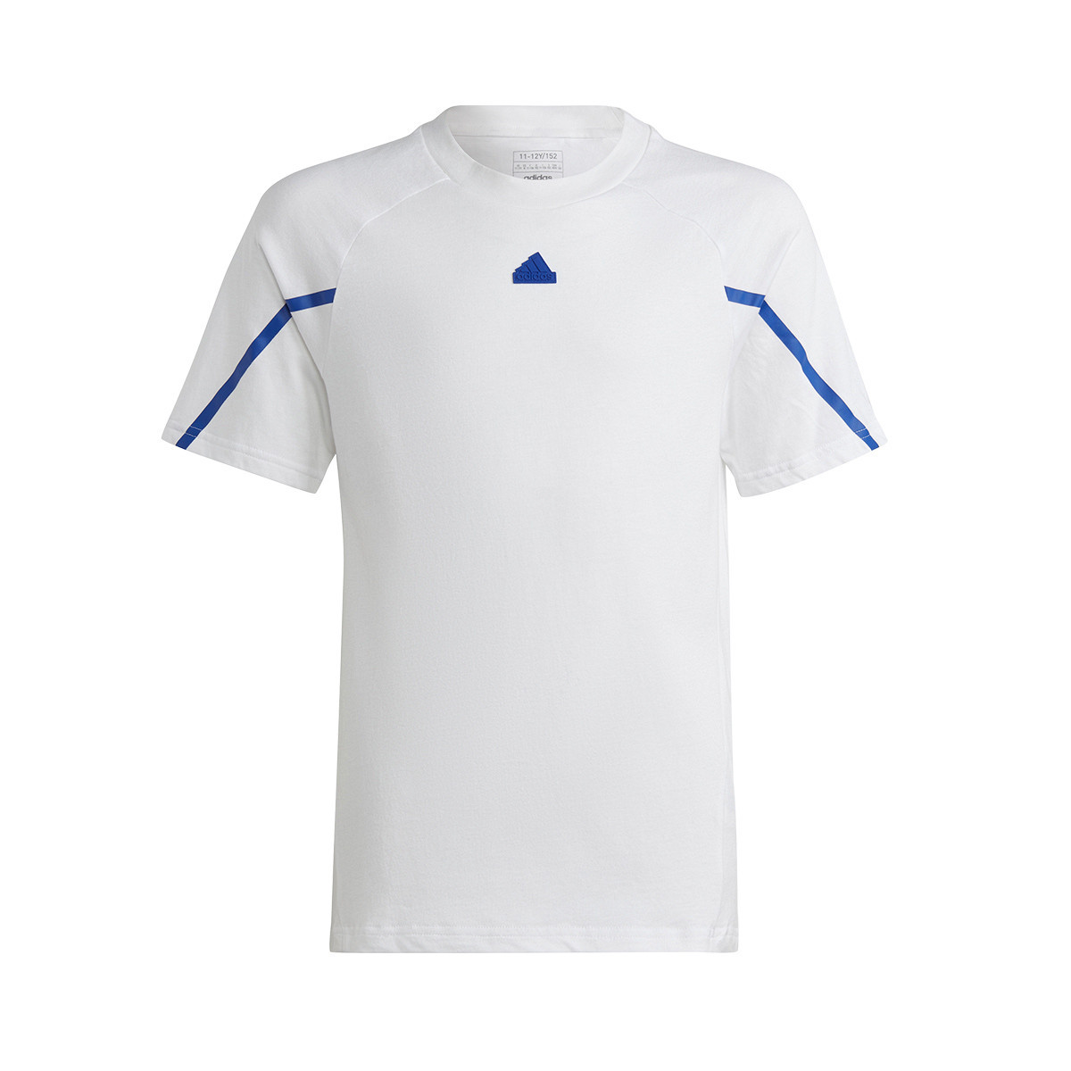 Jersey adidas Kids Icons Lucid Future Blue Fútbol Logo White-Semi - Emotion