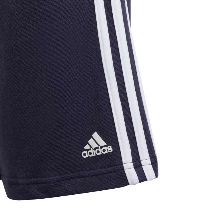 pantalon-corto-adidas-essentials-3-stripes-nino-legend-ink-white-4