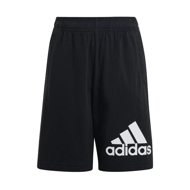 pantalon-corto-adidas-essentials-big-logo-nino-black-white-0