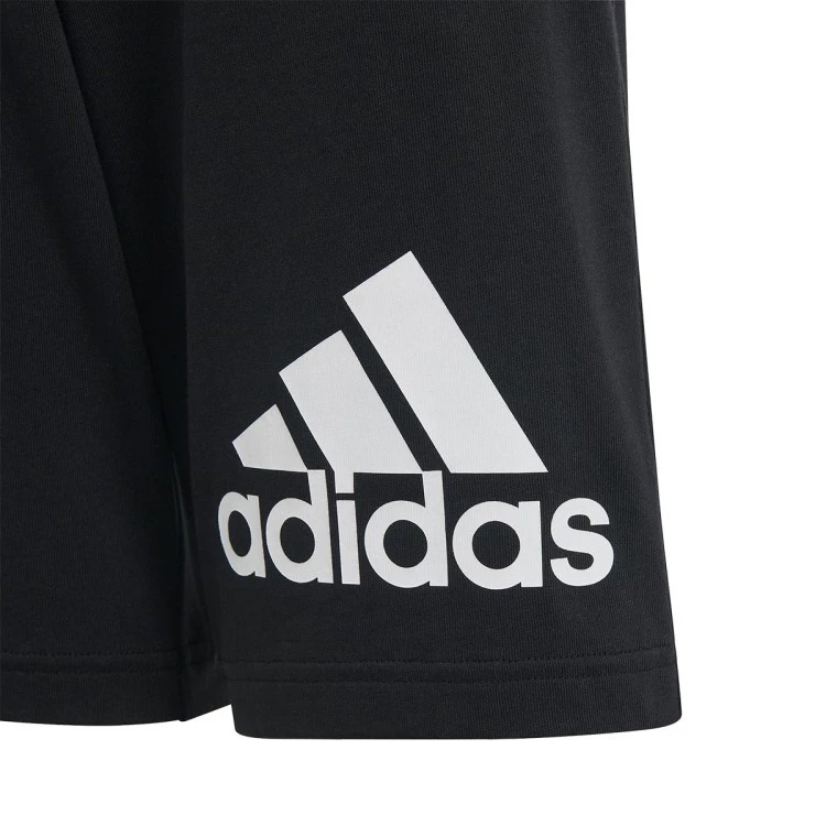 pantalon-corto-adidas-essentials-big-logo-nino-black-white-3