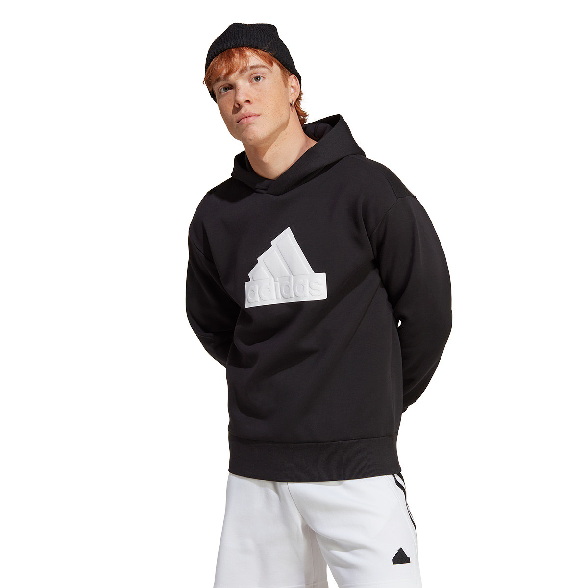 Verdeel Onhandig Prelude Sweatshirt adidas Future Icons Badge Of Sport Black-White - Fútbol Emotion