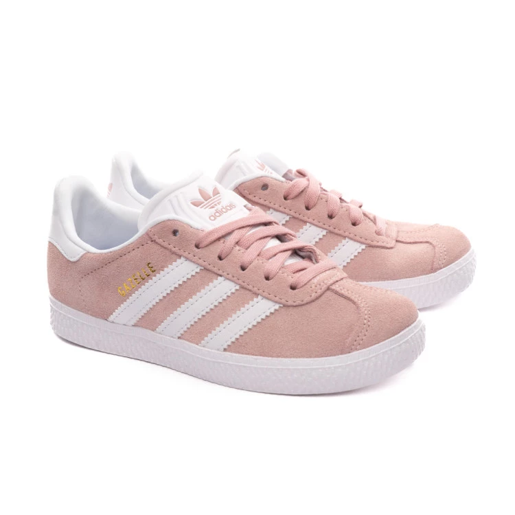 Trainers adidas Gazelle Preescolar Nino Icey Pink White Gold Met Futbol Emotion