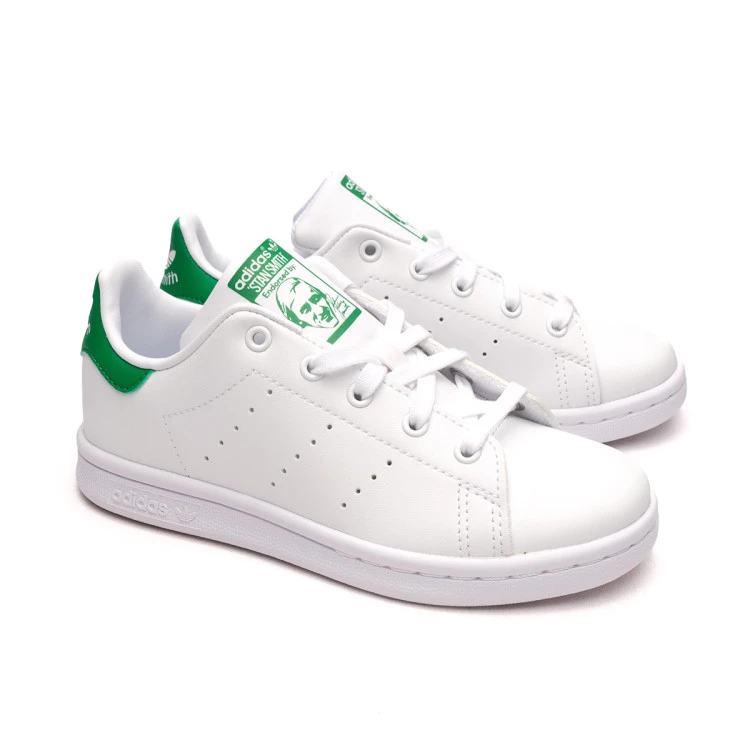 zapatilla-adidas-stan-smith-nino-white-white-green-0