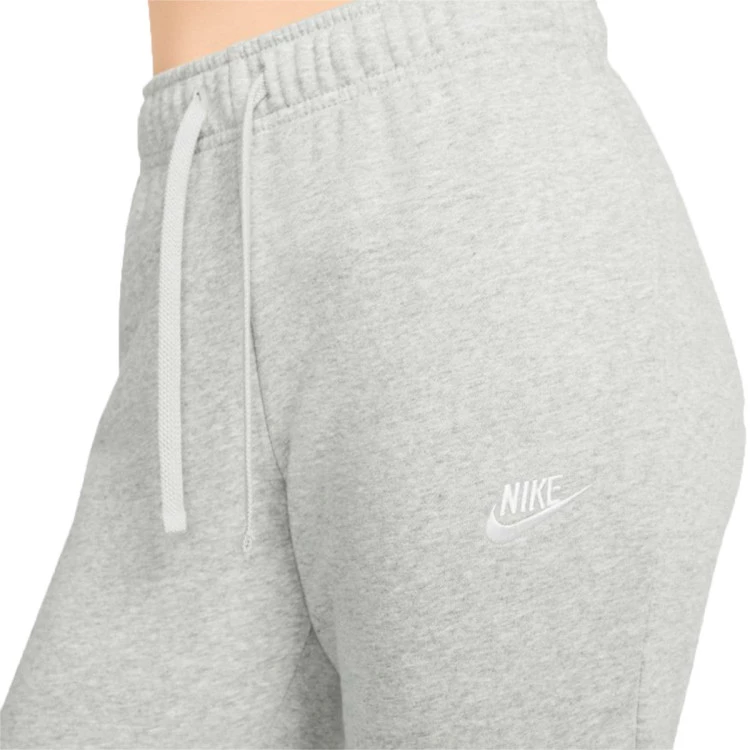 pantalon-largo-nike-sportswear-club-fleece-mujer-grey-heather-white-2