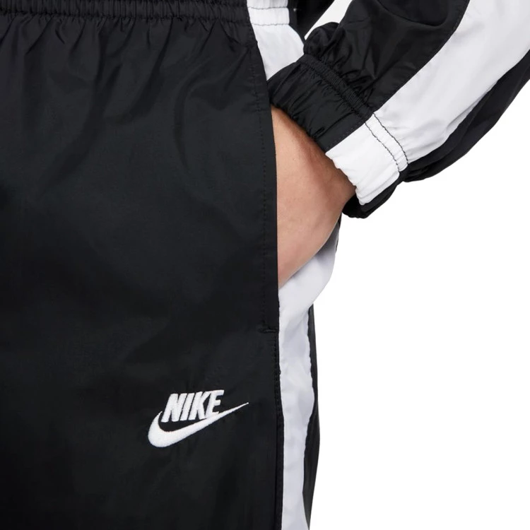 chandal-nike-club-woven-black-white-3