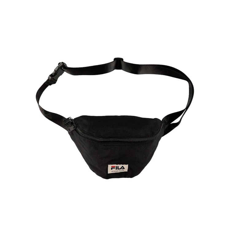 Black and white fila fanny pack best sale