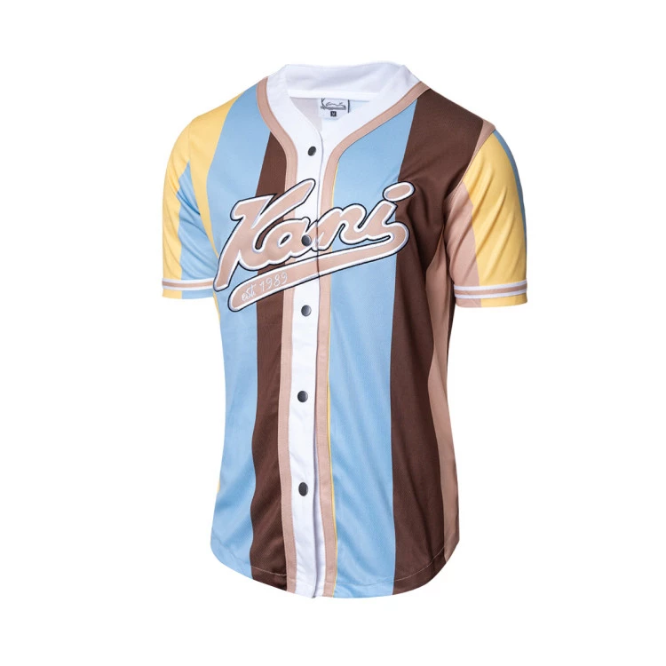 camiseta-karl-kani-varsity-striped-baseball-azul-0