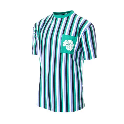 Camiseta Woven Signature Os Striped