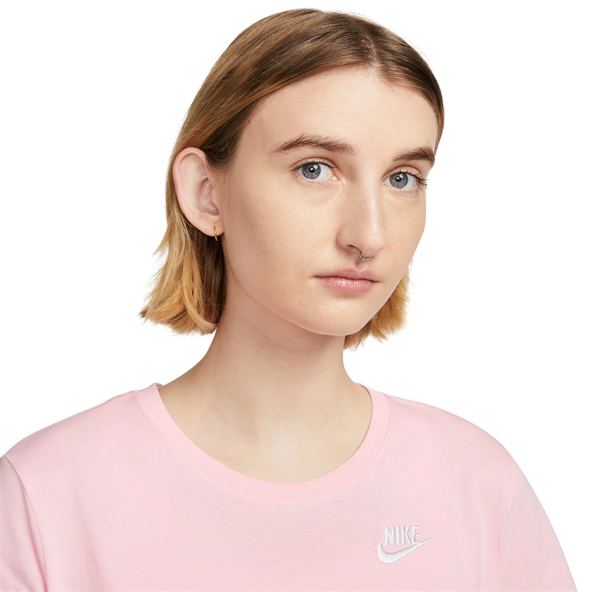 plum chalk nike shirt