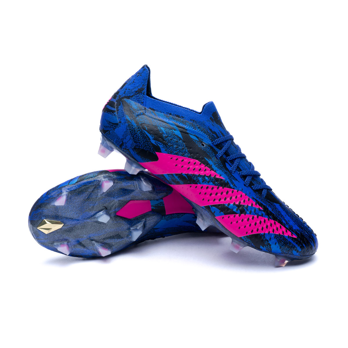 mercado los padres de crianza electrodo Zapatos de fútbol adidas Predator Accuracy Paul Pogba .1 L FG Lucid  Blue-Real Magenta-Core Black - Fútbol Emotion