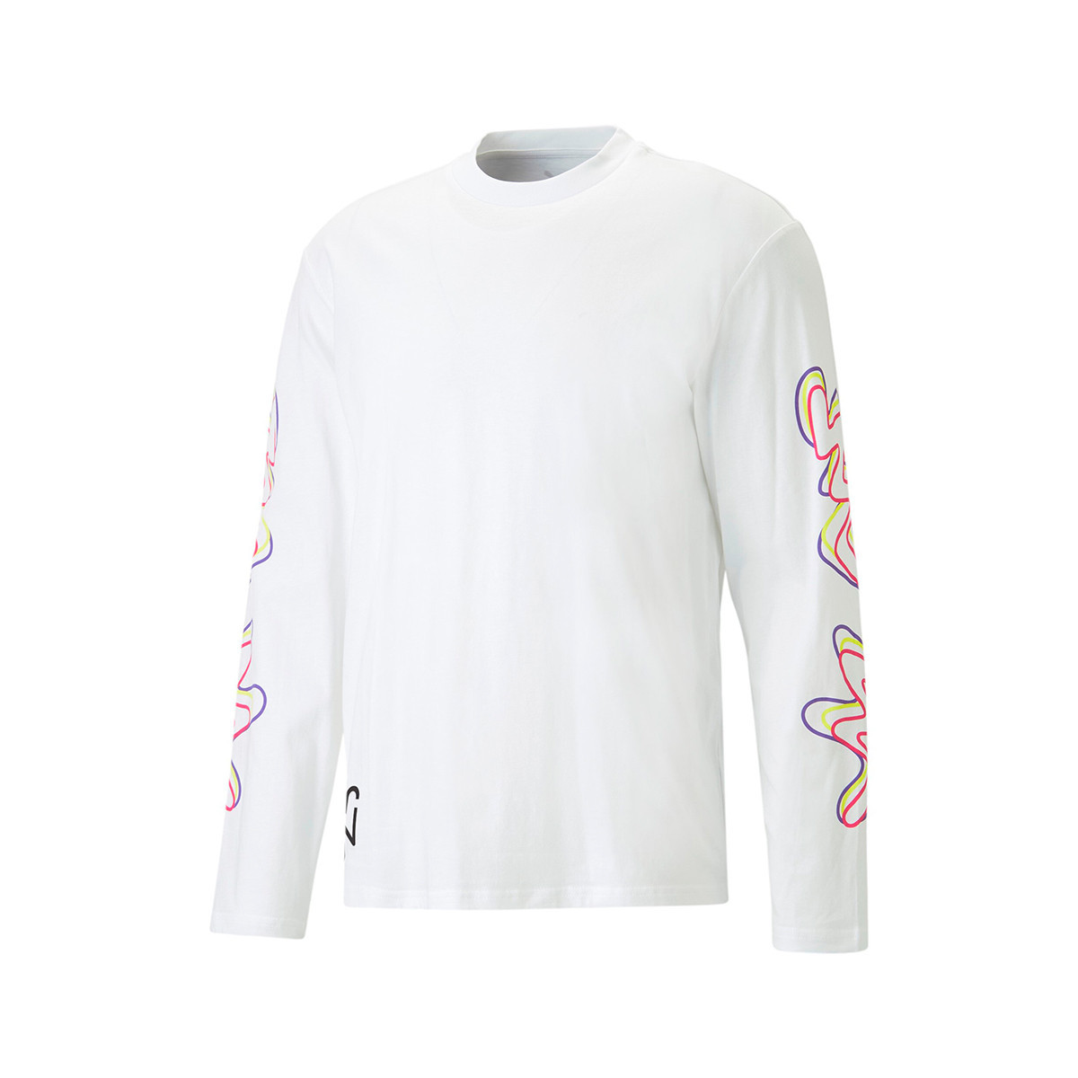 Camiseta Puma Neymar Jr White-Fluor Yellow - Fútbol Emotion