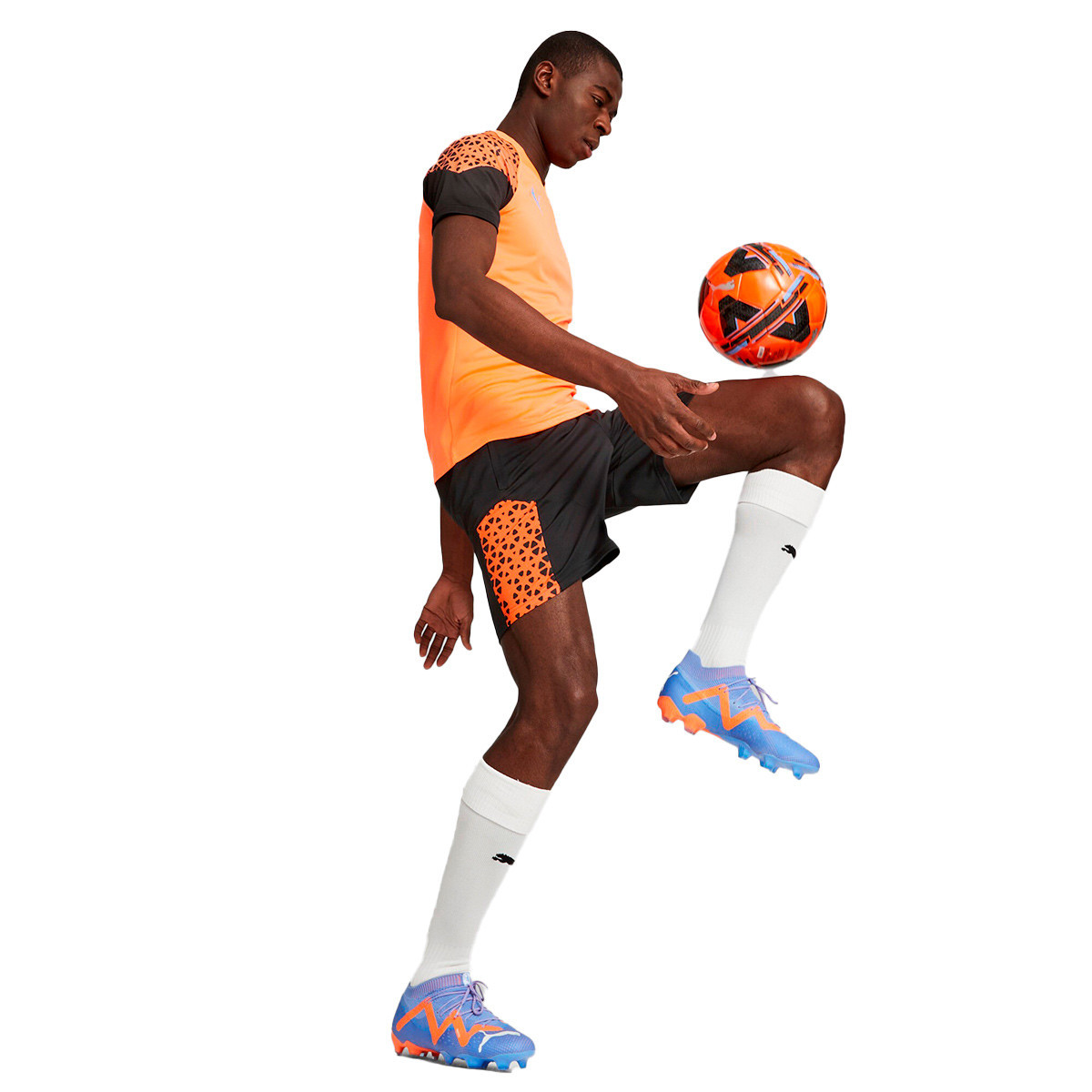 Jersey Puma IndividualRISE Black-Ultra Orange - Fútbol Emotion