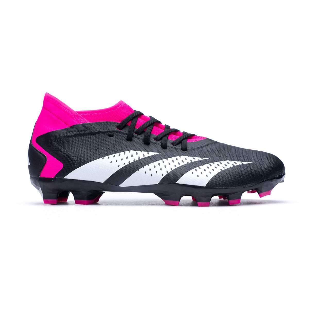 sombra Impresión Nombrar Zapatos de fútbol adidas Predator Accuracy .3 MG Black-White-Shock Pink -  Fútbol Emotion