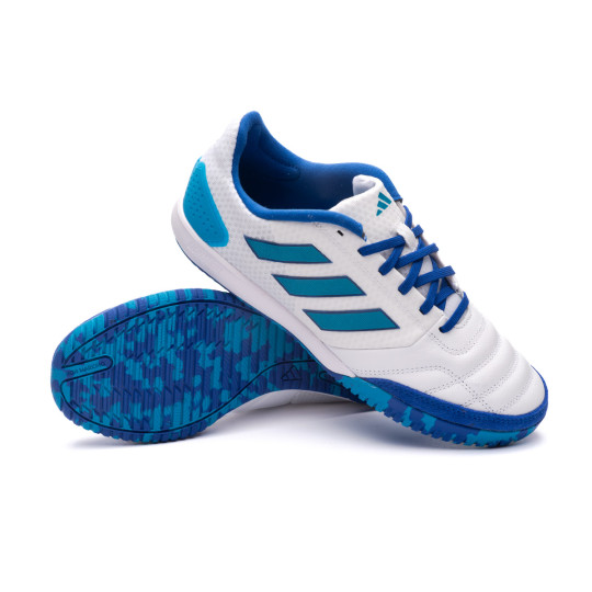 O cualquiera bibliotecario Existe Indoor boots adidas Top Sala Competition 23 .3 IN White-Blue-Off White -  Fútbol Emotion