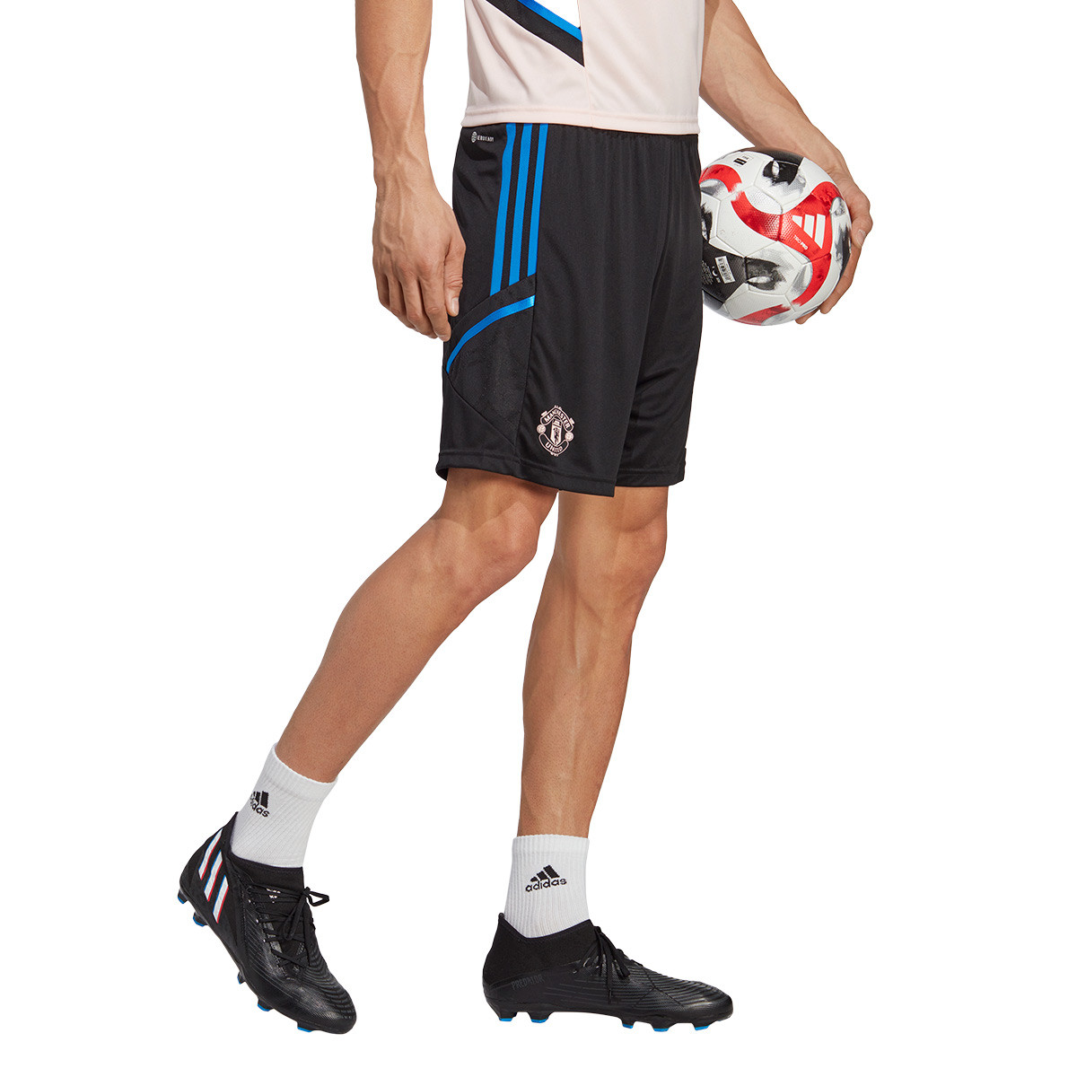 Shorts adidas Manchester United FC Training 2022-2023 Black-Glory Blue ...