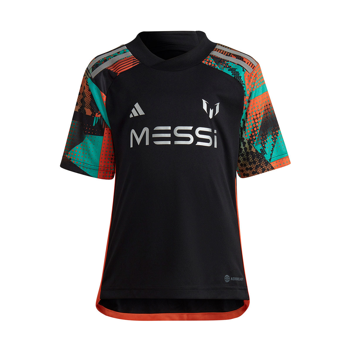 Conjunto adidas Messi Niño Black-Mint - Fútbol Emotion