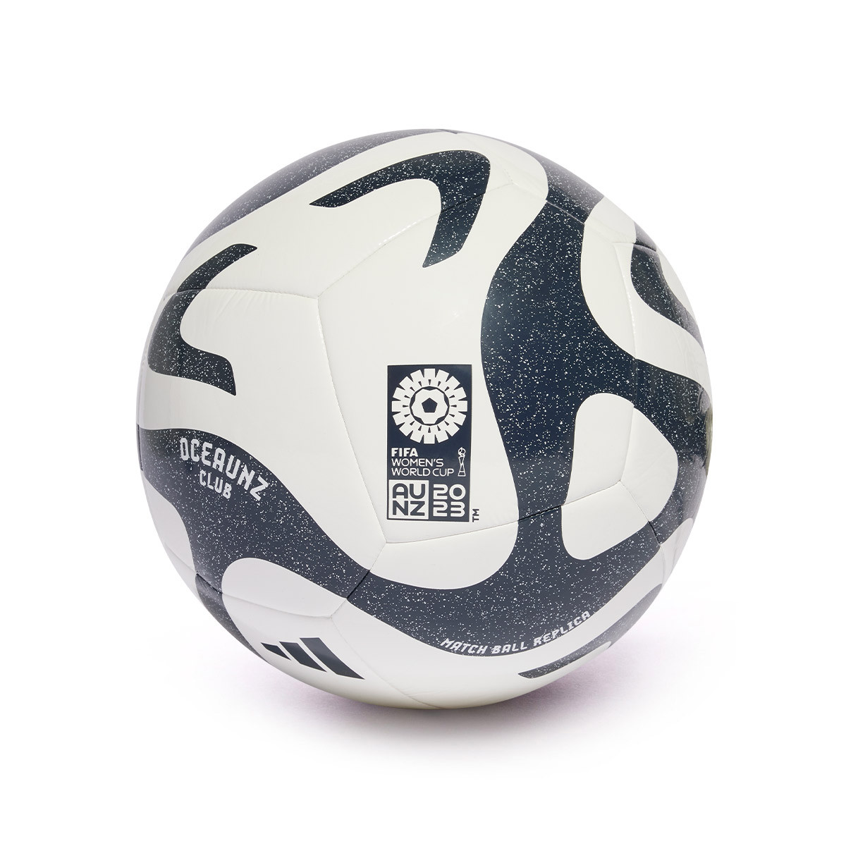 Bola de Futebol adidas Oceaunz Clb White-Collegiate Navy - Fútbol Emotion