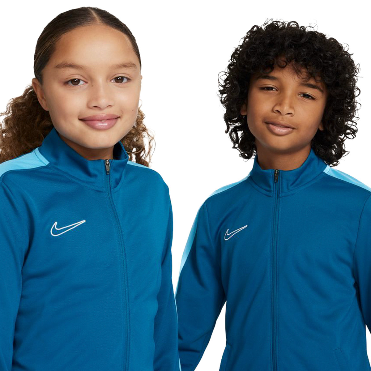 Trainingsanzug Nike Dri-Fit Academy Fútbol 23 - Abgrund-Ostseeblau-Weiß Niño Grün Emotion