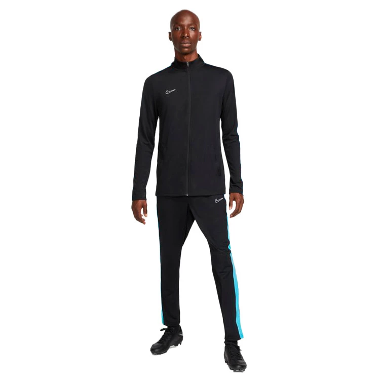 Tracksuit Nike Dri Fit Academy 23 Black Indigo Haze Baltic Blue Futbol Emotion