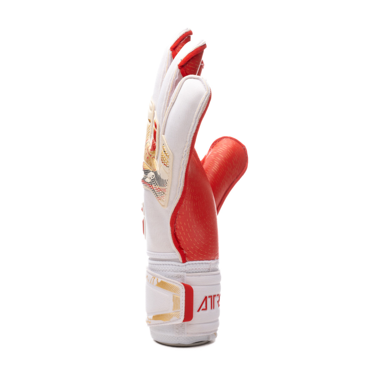 Reusch Goaliator Pro Ortho-Tec Keeper Gloves - Fire Red & White