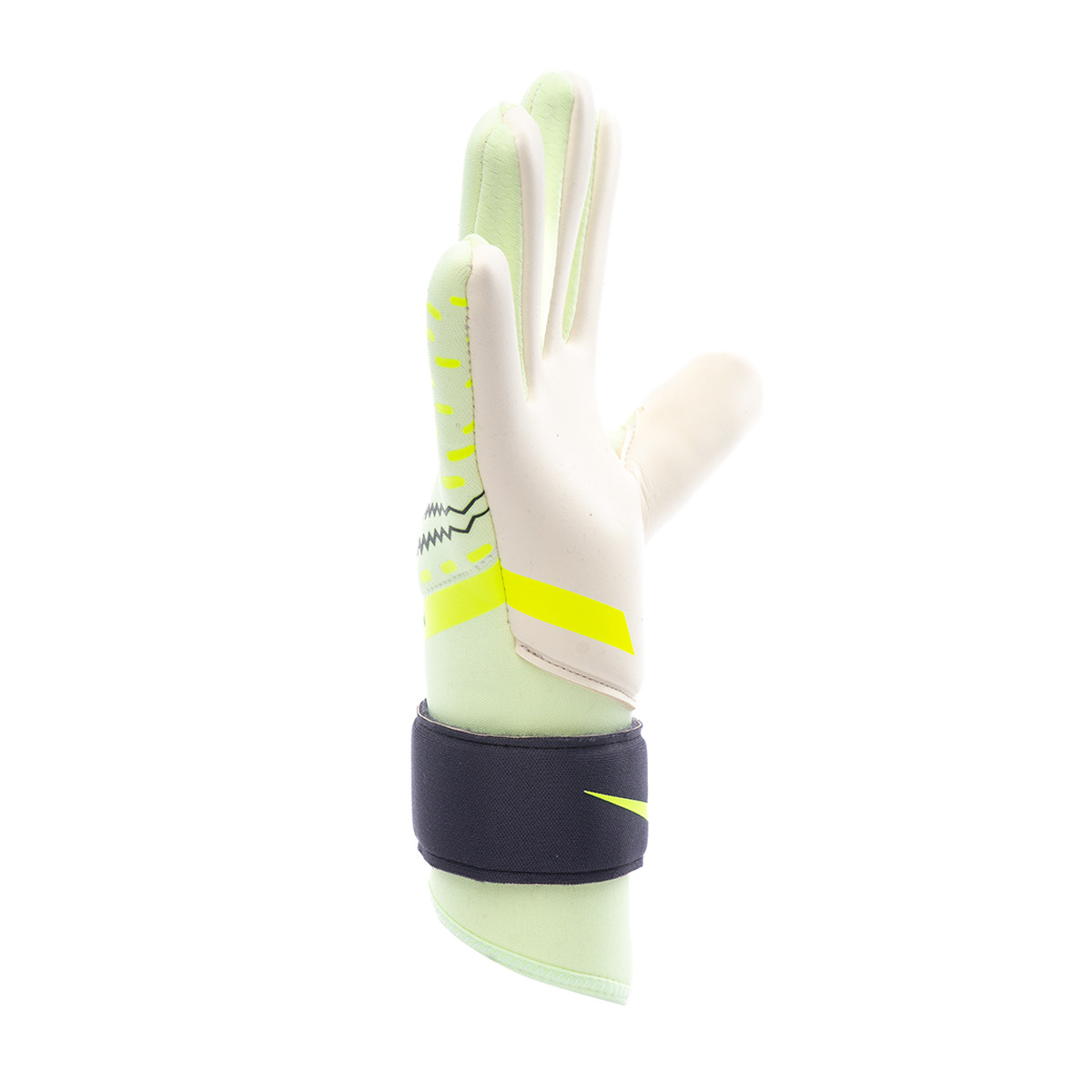 Gants gardien Nike Phantom Shadow jaune sur