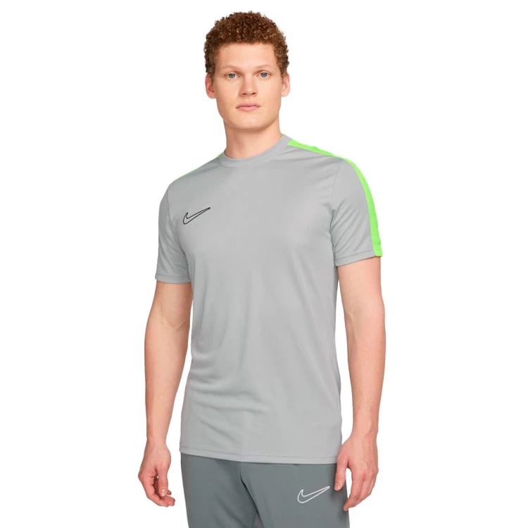 Nike - Koszulka Dri-Fit Academy 23, Hombre, Silver-Volt-Black, L