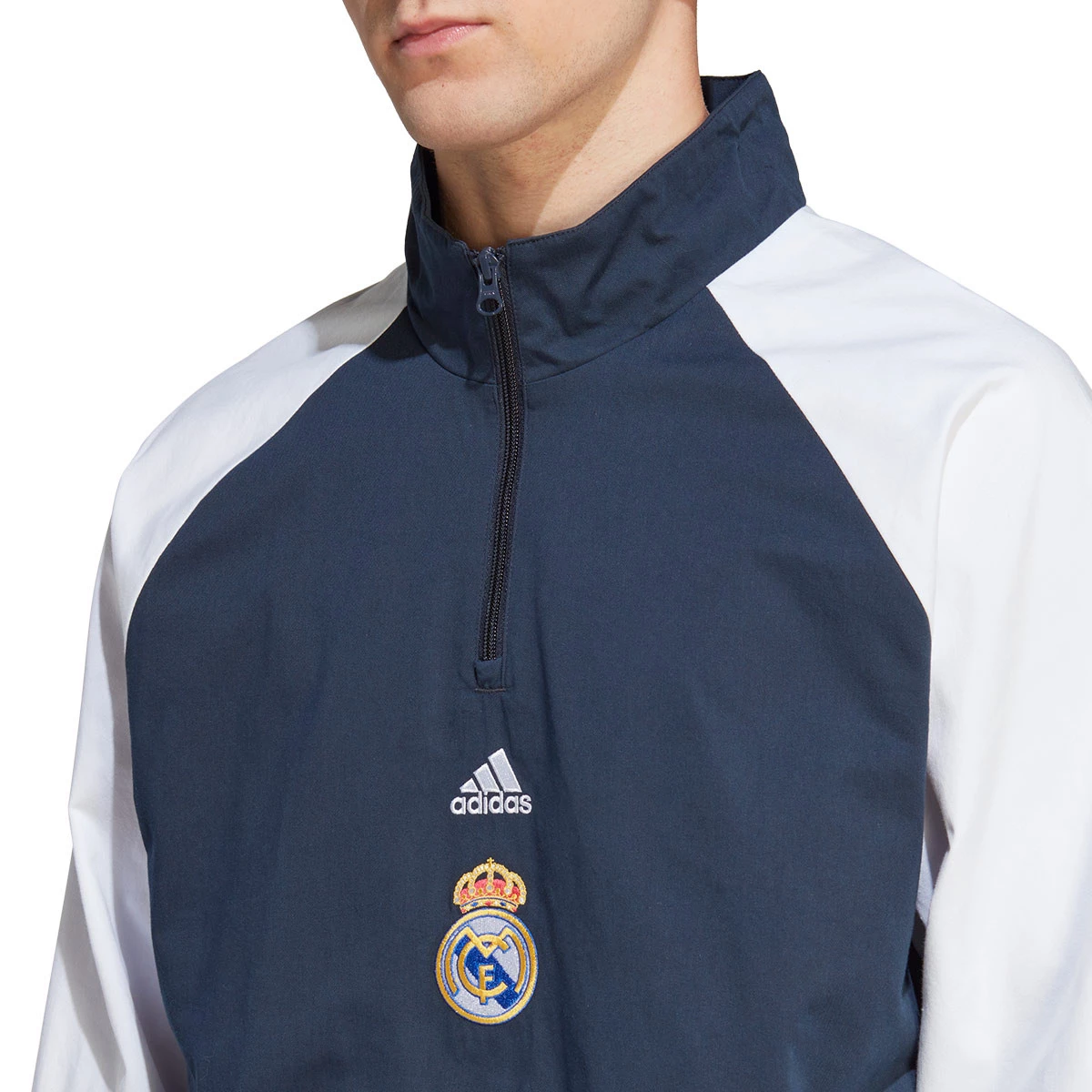 Sudadera Real Madrid Travel Dark Blue/White  Sudaderas Adidas Hombre »  Starline Magicians