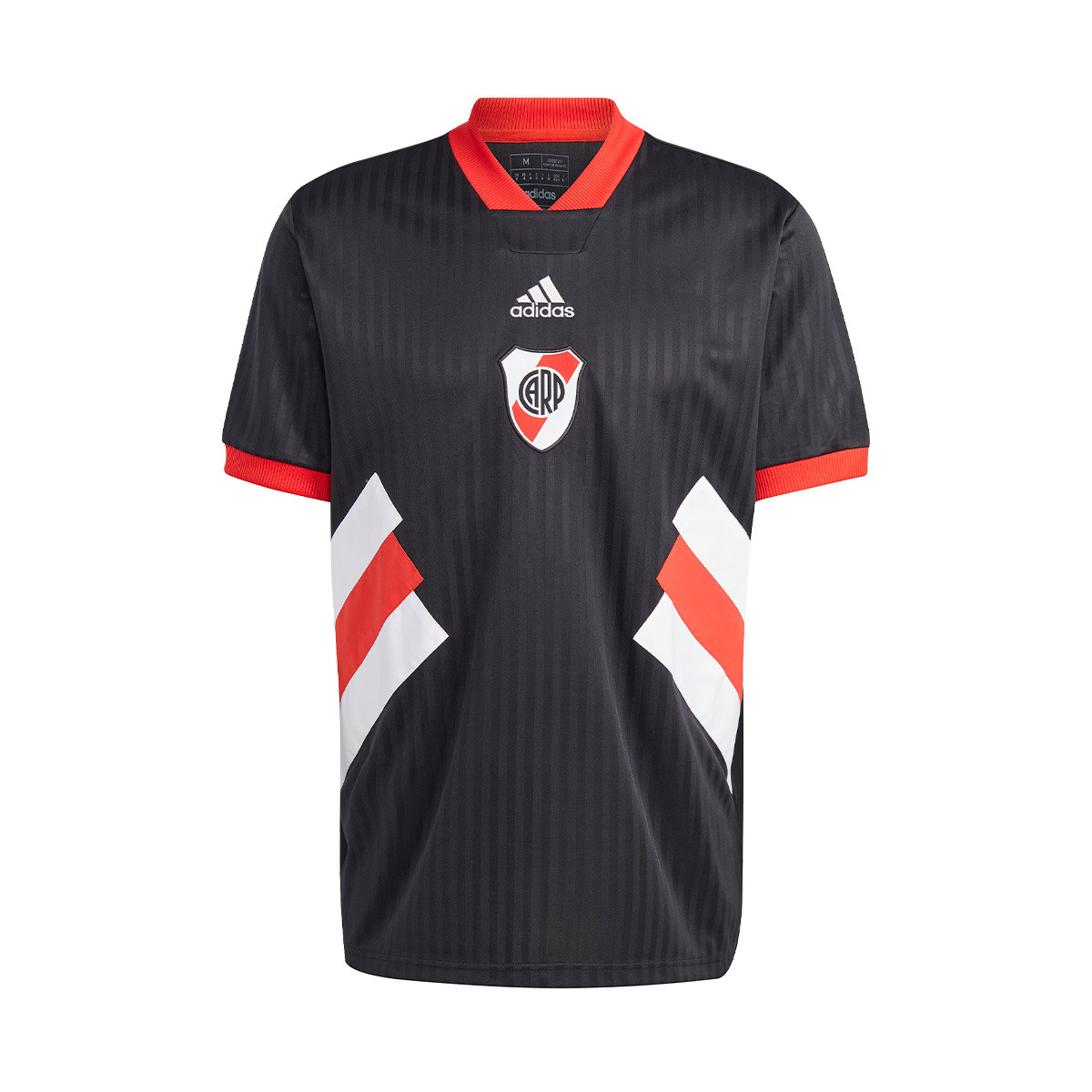 Parque jurásico Víctor pastel Camiseta adidas CA River Plate Fanswear Icon Black - Fútbol Emotion