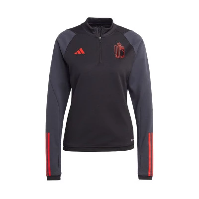 Sweat-shirt Bélgica Training Mundial Qatar 2022 Femme