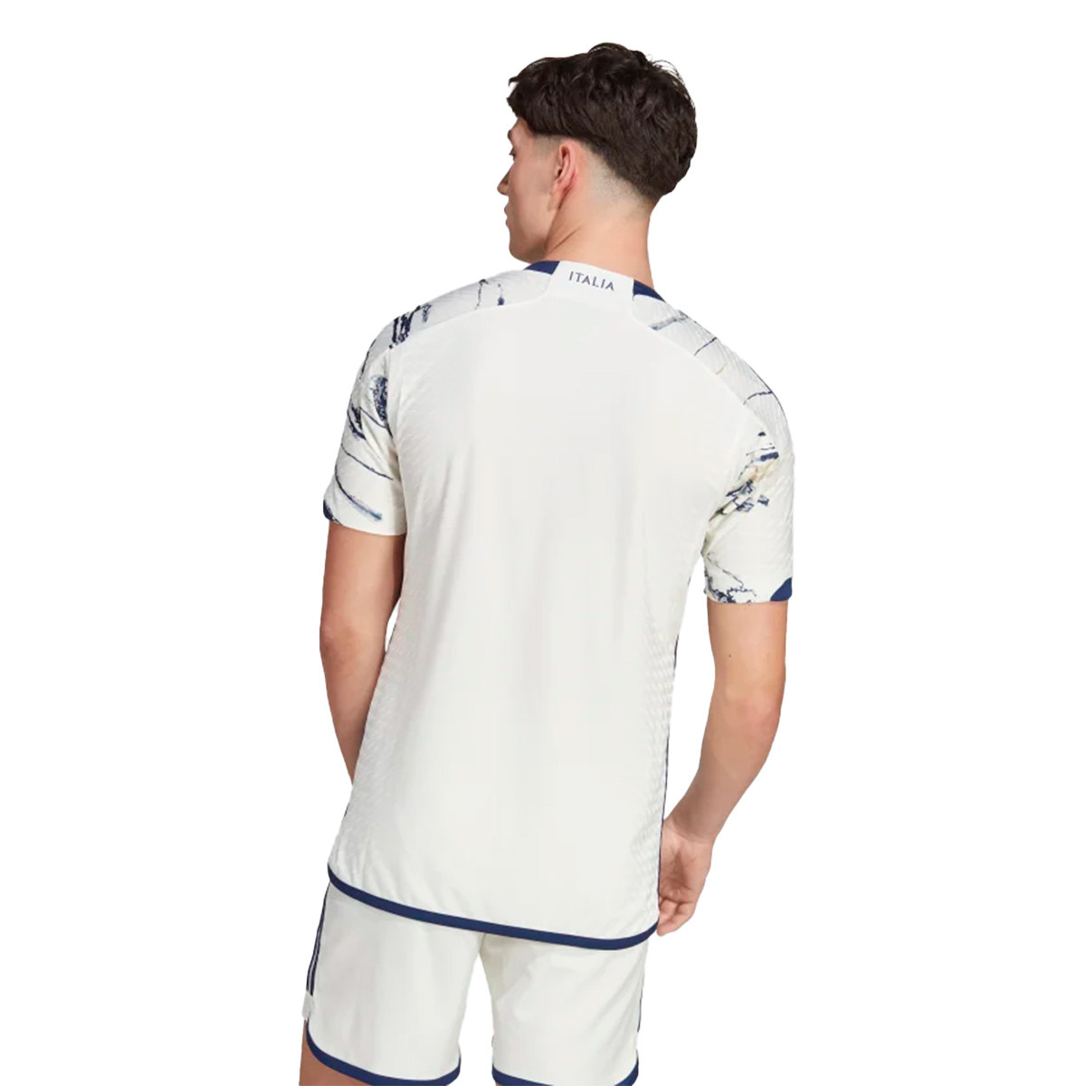 Adidas 2023 Italy Authentic Home Jersey - Blue, M