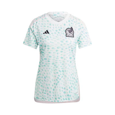 Camisola México Segundo Equipamento Mundial Qatar 2022 Mulher