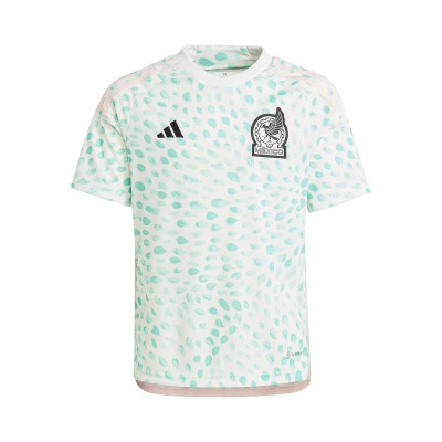 Camiseta México Segunda Equipación Mundial Qatar 2022 Niño