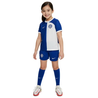 Kids Atletico de Madrid 120th Away Kit Stadium 2023-2024 Kit 