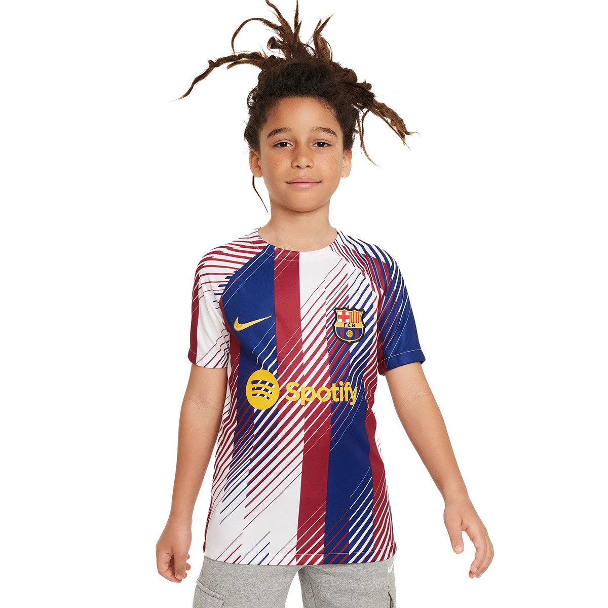 Camiseta de entrenamiento FC Barcelona 2023/2024 Academy Pro para Niño