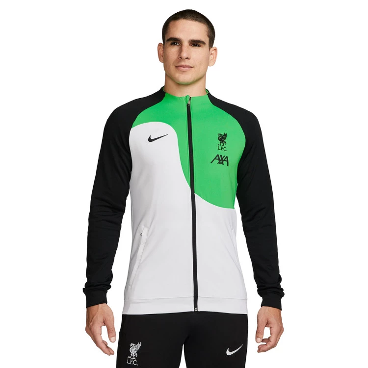 Jacket Nike Liverpool FC Training 2023 2024 White Green Spark Black Futbol Emotion