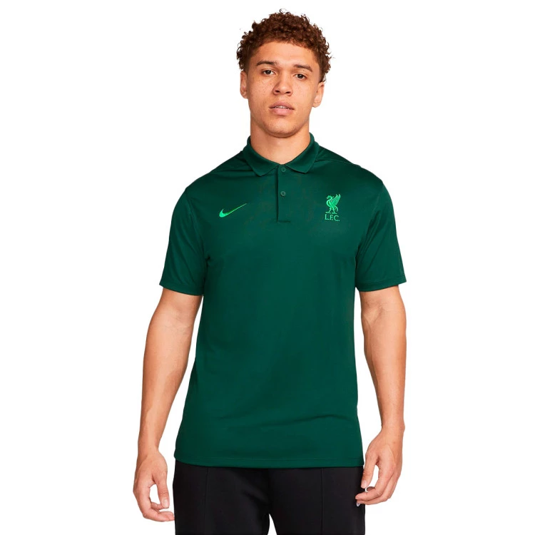 Polo shirt Nike Liverpool FC Fanswear 2023 2024 Pro Green Green Spark Futbol Emotion