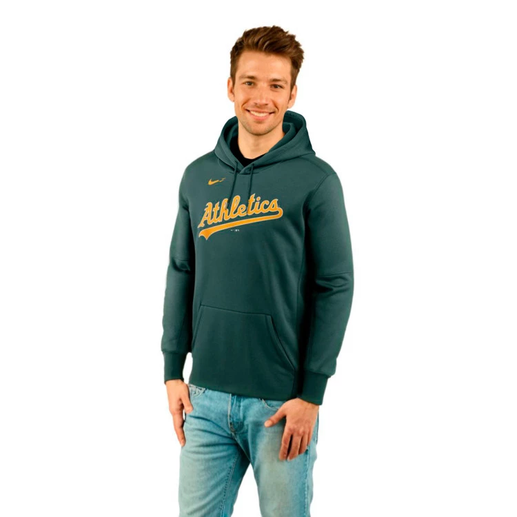 sudadera-nike-therma-fleece-oakland-athletics-pro-green-0