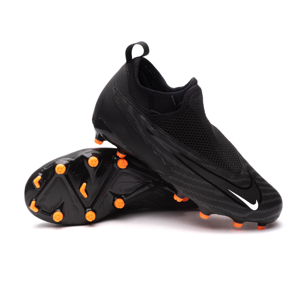 Bota de fútbol Nike GX DF FG/MG Niño Black-Summit White-Dark Smoke Grey - Fútbol Emotion